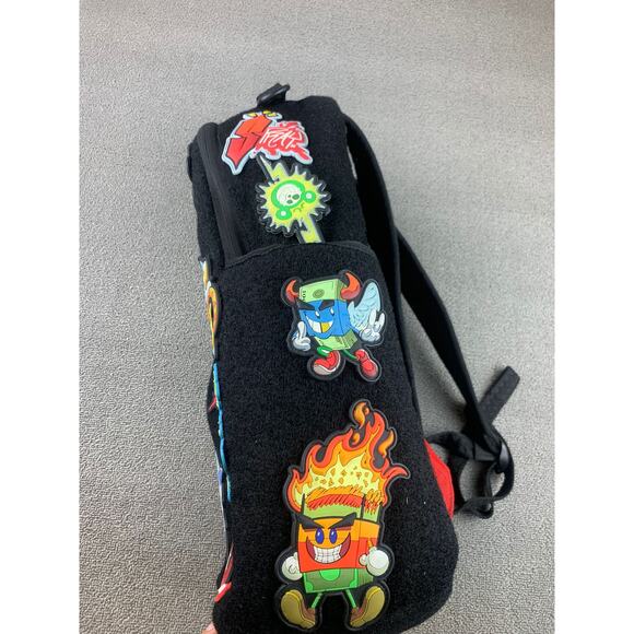 Sprayground Men Patch Backpack Bag Limited Edition Patches - Picture 3 of 9
